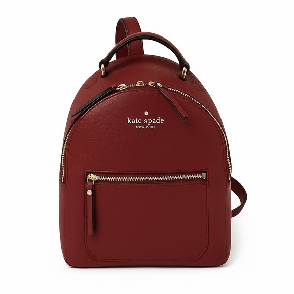 kate spade Handbags - Kate Spade Pebbled Leather Backpack Burgundy bag